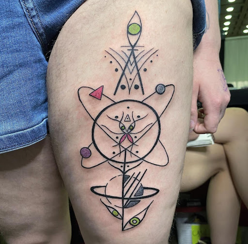 Explore 30th anniversary tattoo ideas, creative tattoo ideas in Ridgewood, available at Cosmic Wizard Tattoo & 3DUV Gallery