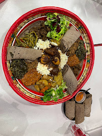 Injera du Restaurant érythréen Restaurant Asmara -ቤት መግቢ ኣስመራ - Spécialités Érythréennes et Éthiopiennes à Lyon - n°8