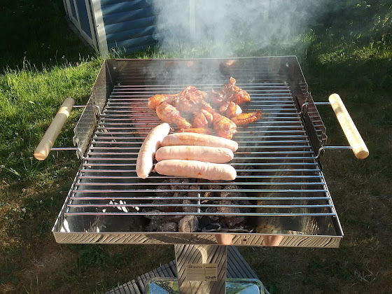 Plats et boissons Cottage Frosch Ferienhaus 18556 Altenkirchen