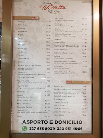 Menu / carte de La Villetta Da Ersilia Di Ersilia Nardecchia à Anzio