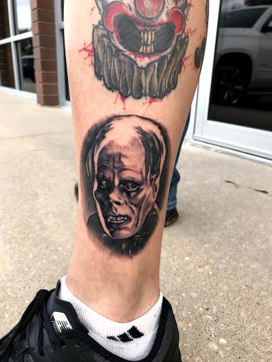 Explore dracula tattoo ideas, creative tattoo ideas in Channahon, available at Supersauce Tattoo Company