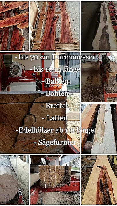 Kleinsägewerk Holz und Brennholz Kurz