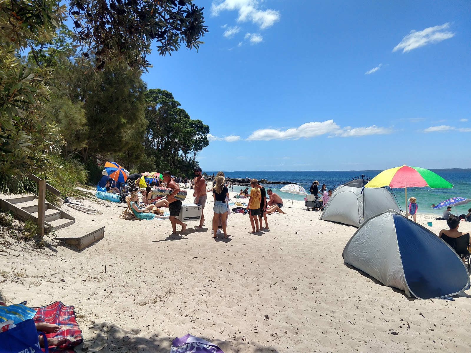 Zdjęcie Hyams Beach - popularne miejsce wśród znawców relaksu