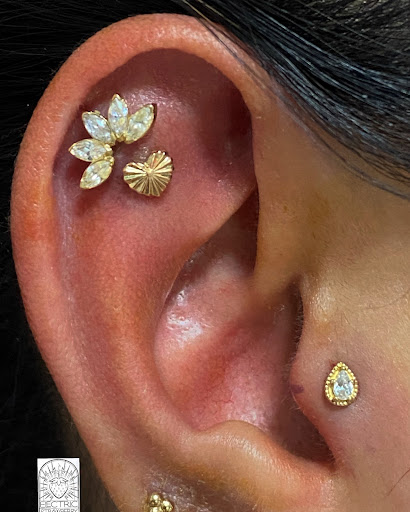 Explore puerto rico tattoo ideas, creative tattoo ideas in Saint Paul, available at Electric Strawberry Piercing