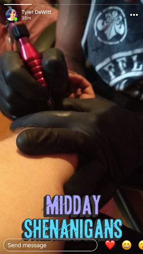 Explore simple tattoo idea, creative tattoo ideas in Paris, available at Twizted Dezignz