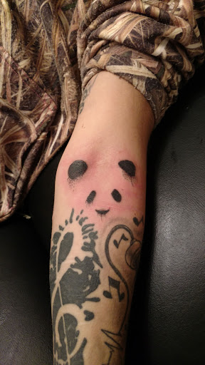 Explore patchy tattoo ideas, creative tattoo ideas in Espanola, available at Daydreamer Tattoo