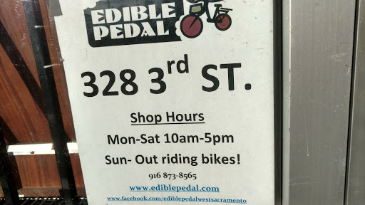 Bicycle Store «Edible Pedal Bike Shop», reviews and photos, 328 3rd St, West Sacramento, CA 95605, USA