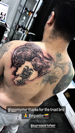 Find western themed tattoo ideas for your next unique tattoo in Saint Paul at Supreme Art Of War Inc