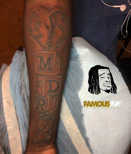 Explore badass tattoo ideas drawings, creative tattoo ideas in Hammond, available at Famous Ink, Inc.