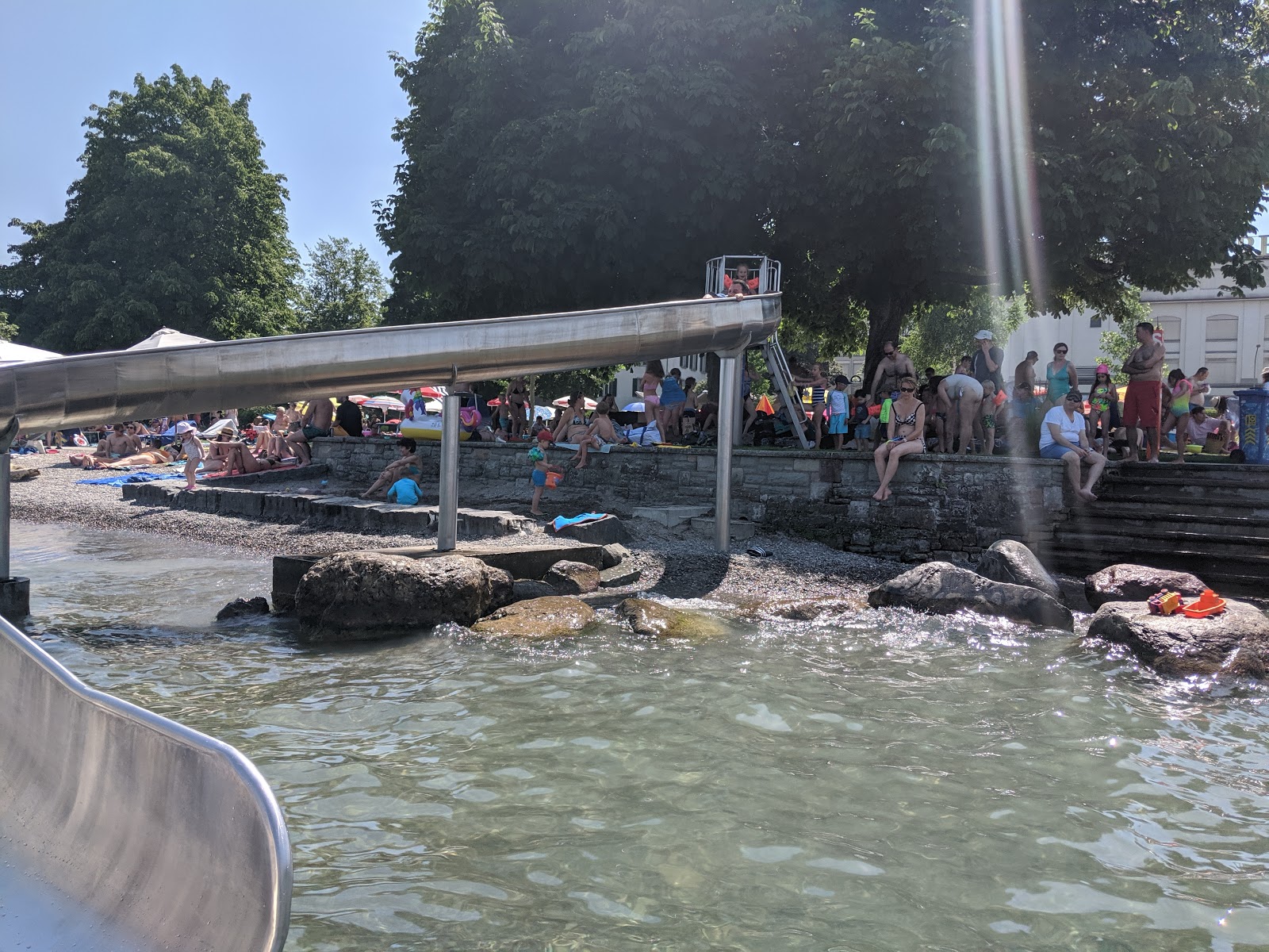 Photo de Seebad Kilchberg avec un rivage spacieux