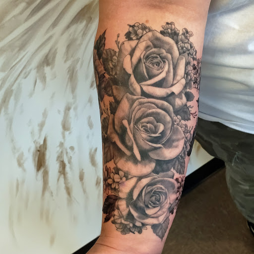 Explore sister and brother tattoo ideas, creative tattoo ideas in Manchester, available at Neon Lady Tattoo Studio and Art Gallery