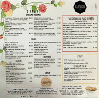 Menu du La Farcia à Como
