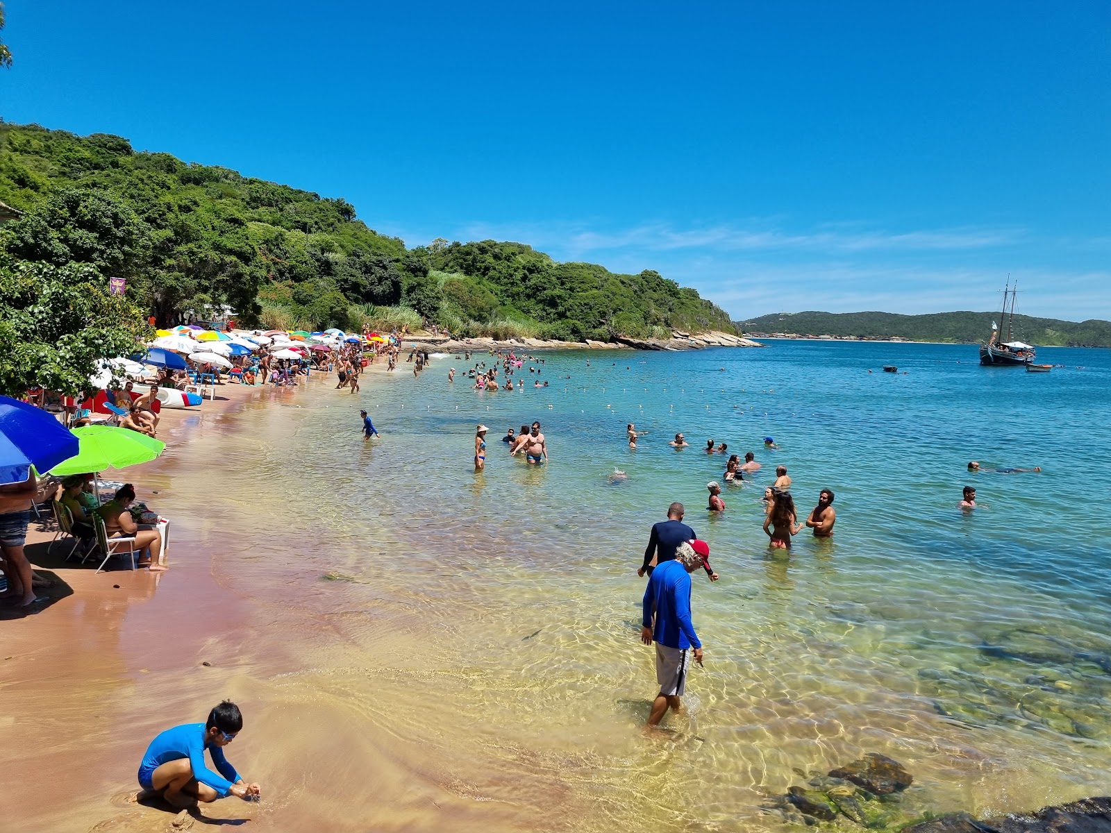 Foto di Spiaggia dell'Azeda con molto pulita livello di pulizia