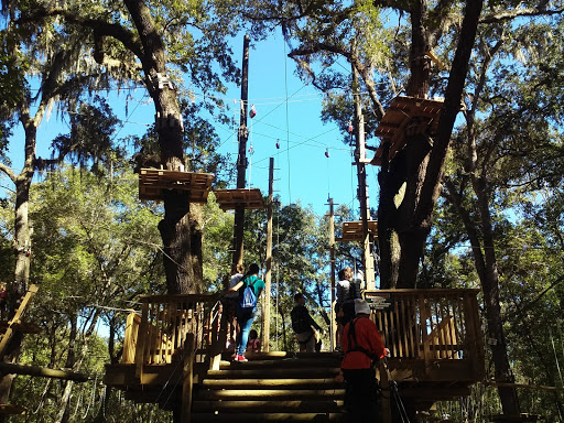 Theme Park «TreeHoppers Aerial Adventure Park», reviews and photos, 27839 St Joe Rd, Dade City, FL 33525, USA