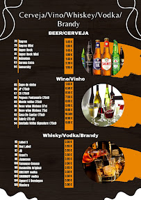 Carte du Great Indian Restaurant & Bar à Santarem