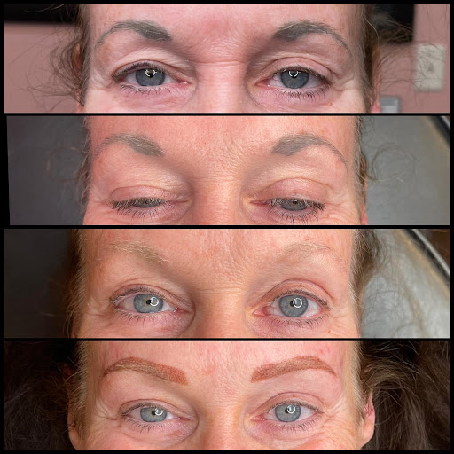 Explore man sleeve tattoo ideas, creative tattoo ideas in Peoria Heights, available at BeautiFULL Brows By Jen Microblading - Permanent Makeup Wild Honey Beauty Studio