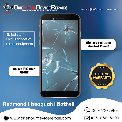 Mobile Phone Repair Shop «One Hour Device Repair Inc.», reviews and photos, 7867 Leary Way NE, Redmond, WA 98052, USA