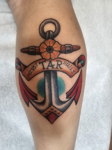 Explore double heart tattoo ideas, creative tattoo ideas in Muncie, available at Fox & Sparrow Tattoo