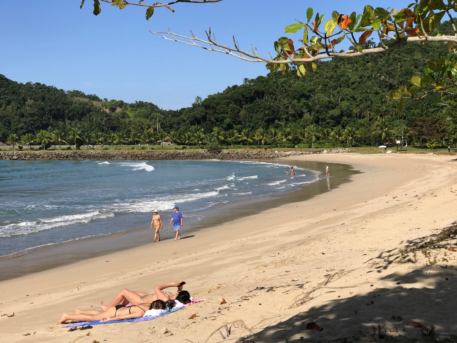 Foto av Praia da Fazenda med rymlig bukt