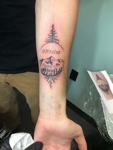 Explore cross tattoos ideas, creative tattoo ideas in Meridian, available at Creative Pain Tattoo Studio