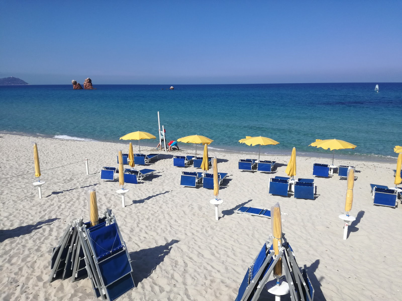 Zdjęcie Spiaggia di Cea z poziomem czystości wysoki