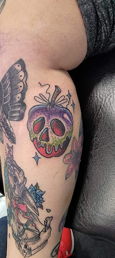 Explore chin tattoo ideas, creative tattoo ideas in Colonial Heights, available at Connellys Tattooing