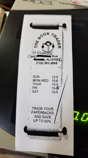 Used Book Store «The Book Trader», reviews and photos, 73 Westfield Ave, Clark, NJ 07066, USA