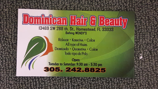 Beauty Salon «Dominican Hair & Beauty Inc», reviews and photos, 13469 SW 288th St, Homestead, FL 33033, USA