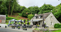 Jardin du Café Café de l'Abbaye à Bon Repos sur Blavet - n°4