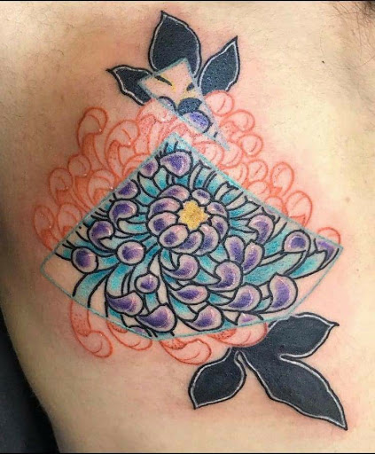 Explore yin yang tattoo ideas female, creative tattoo ideas in Mckinney, available at Borrowed Time Fine Art Gallery Tattoo Shop