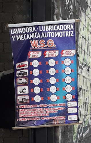 Opiniones de Lavadora, lubricadora, mecánica WSG en Quito - Servicio de lavado de coches