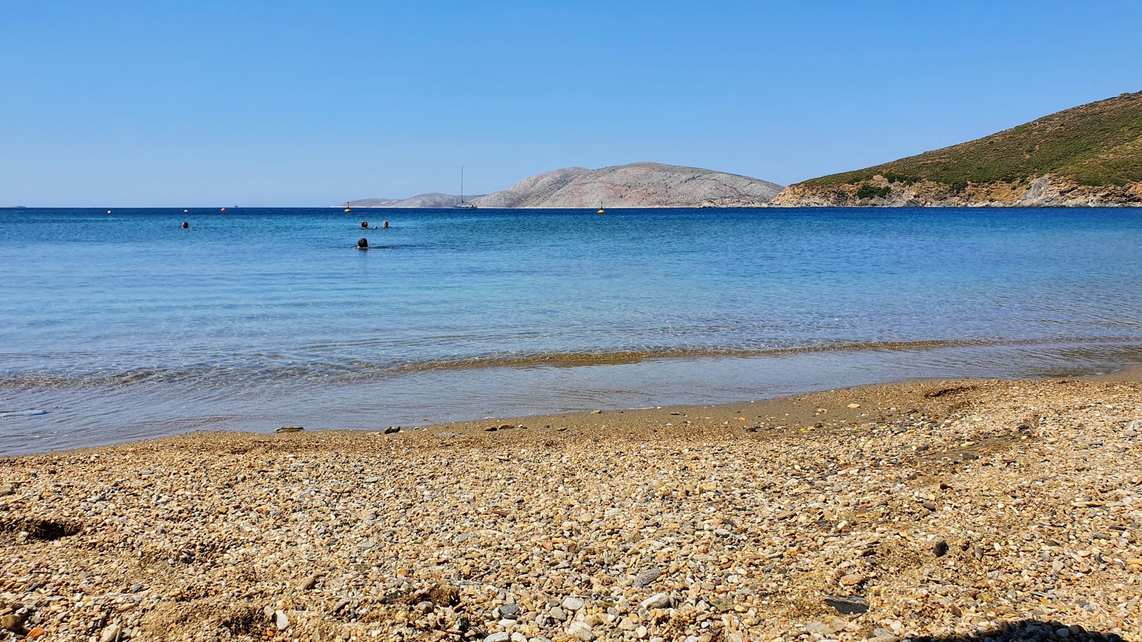 Foto av Acherounes beach beläget i naturområde