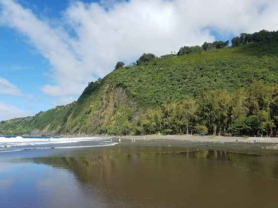Waipi'o Black Sand Beach