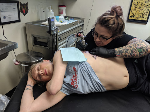 Explore serenity tattoo ideas, creative tattoo ideas in Norfolk, available at Norfolk Ink Gallery