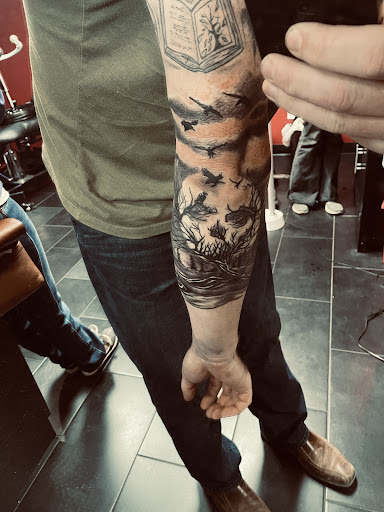 Explore tattoo ideas sports, creative tattoo ideas in Clarksville, available at All American Tattoo Co