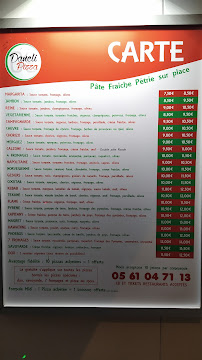 Carte du rubik's pizza à Foix