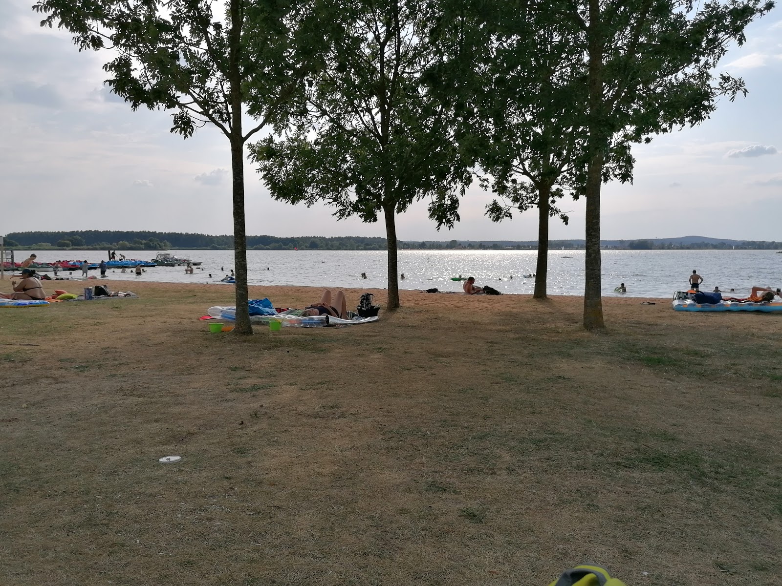 Foto van Schlungenhof Altmuhlsee strand en de nederzetting