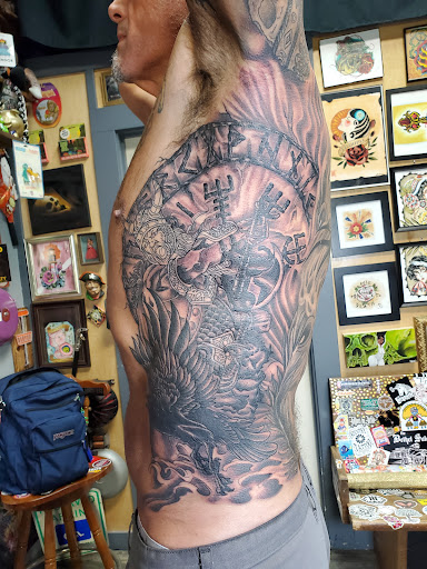 Explore side tattoo ideas, creative tattoo ideas in Port Orchard, available at Tonys Tried & True Tattoo