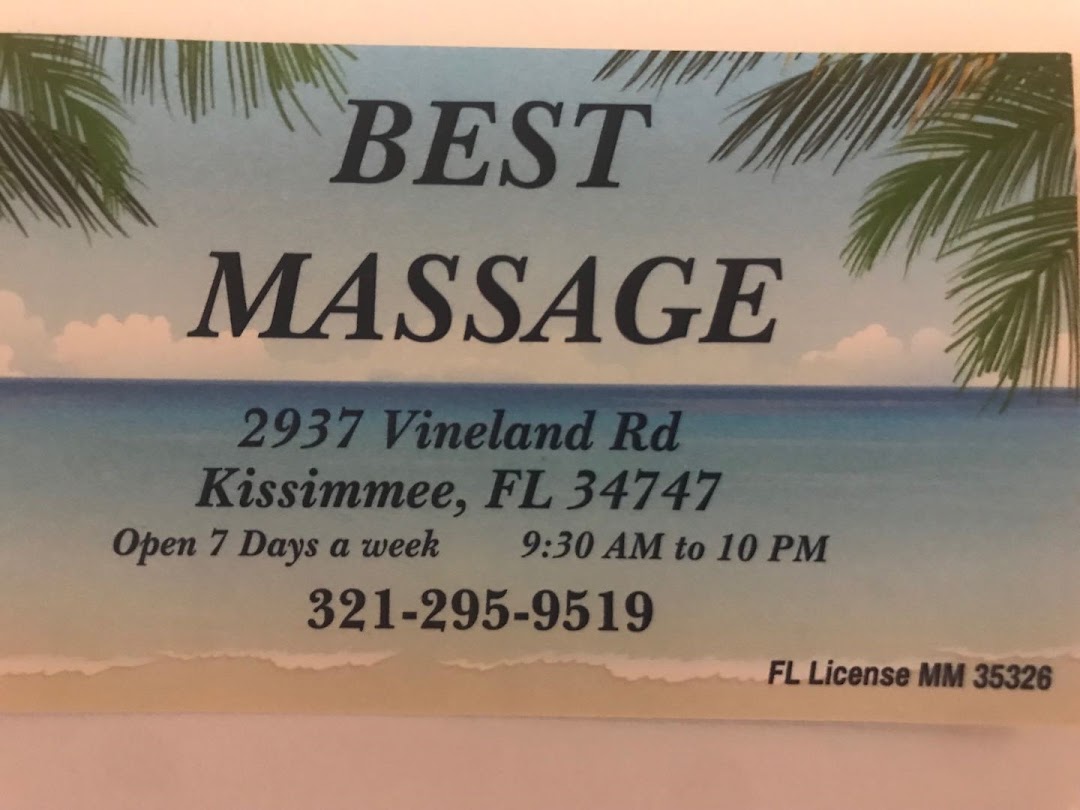 Best Massage Kissimmee