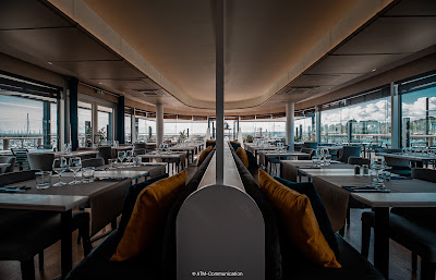 Les terrasses du port à Saint-Quay-Portrieux