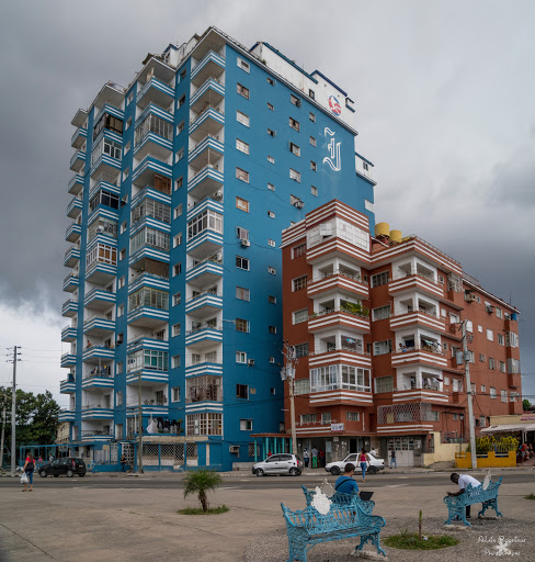 apartment with terrace and exterior view