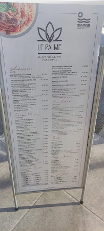 Menu / carte de Ristorante Rosselba à Portoferraio