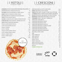 Menu du Piadina del Mare - Deledda 58B à Cervia