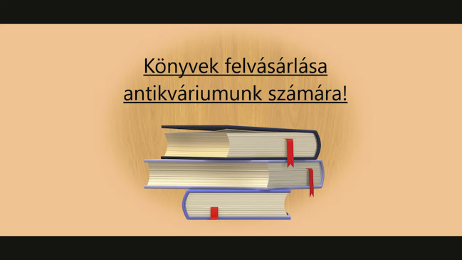 Könyvmámor antikvárium - Könyvesbolt