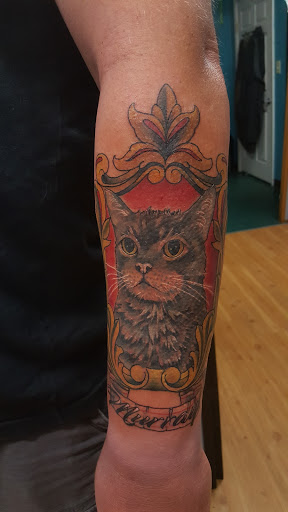 Explore tattoo ideas for women leg, creative tattoo ideas in Maumelle, available at Lucky Bella Tattoos