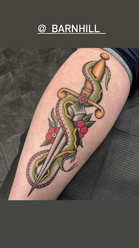 Explore alcohol tattoo ideas, creative tattoo ideas in Charlotte, available at Canvas Tattoo & Art Gallery