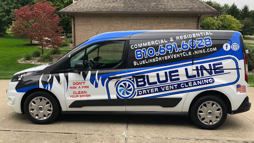 Blue Line Dryer Vent Cleaning and Air Duct Treatment