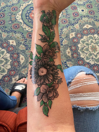 Explore tomahawk tattoo ideas, creative tattoo ideas in New Palestine, available at 6 Streetz Tattoos, LLC