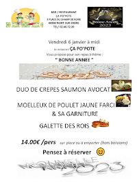 Restaurant Ca po'pote à Nort-sur-Erdre (la carte)