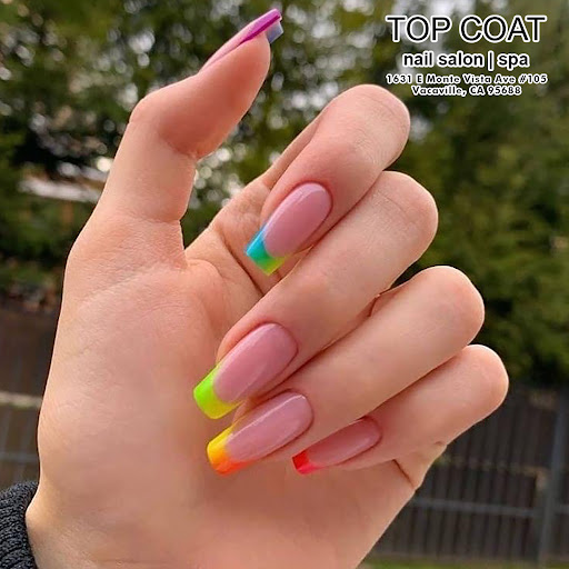 Nail Salon «Top Coat Nail Salon & Spa», reviews and photos, 1631 E Monte Vista Ave #105, Vacaville, CA 95688, USA